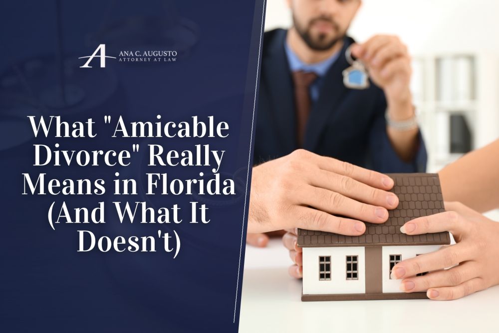 What “Amicable Divorce” Really Means in Florida (And What It Doesn’t)