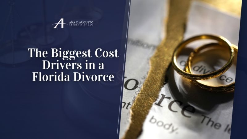 The Biggest Cost Drivers in a Florida Divorce