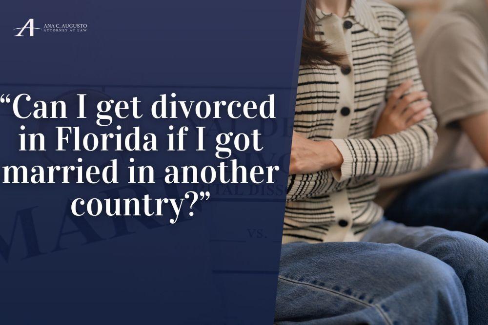Does Florida Recognize International Marriages?